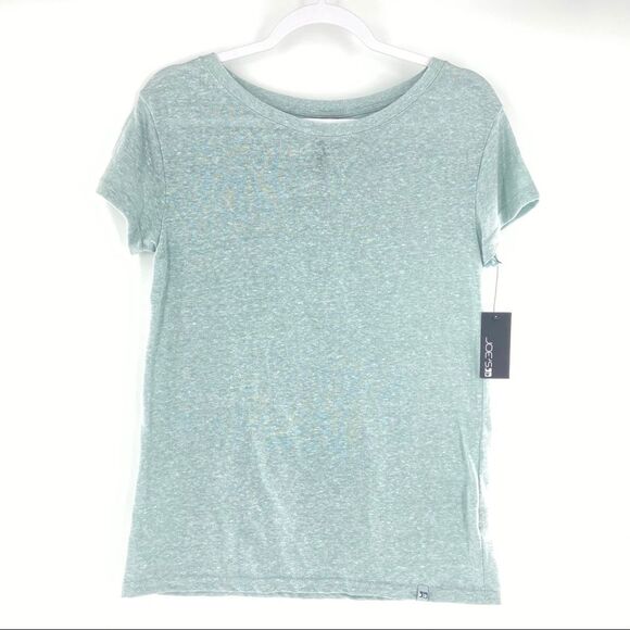 Joe's Jeans Tops - Joe’s Jeans Tee Wide Neckline Salt Water Blue Size Small